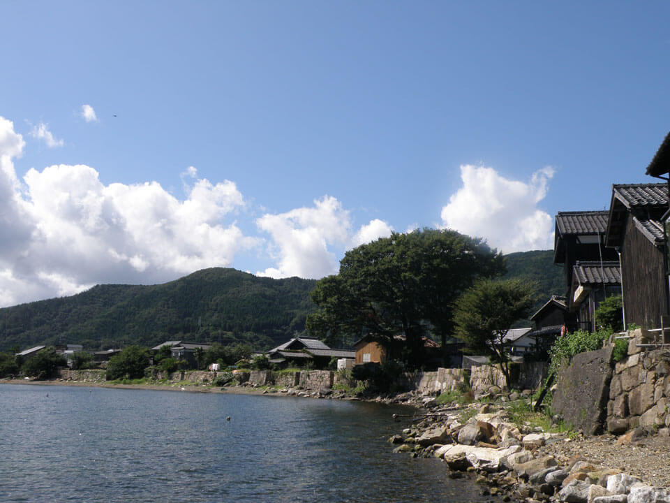 高島市 海津・西浜・知内の水辺景観